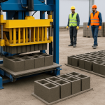 hollow block making machine