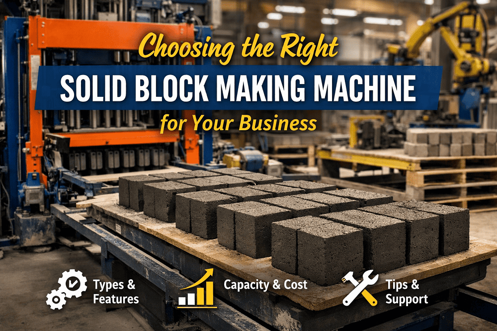 Solid Block Making Machine